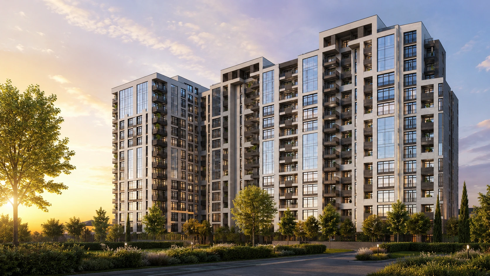 NOY Residence residential complex in Yerevan